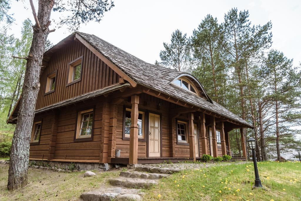 Vilkiskes Vabalyne旅馆 外观 照片