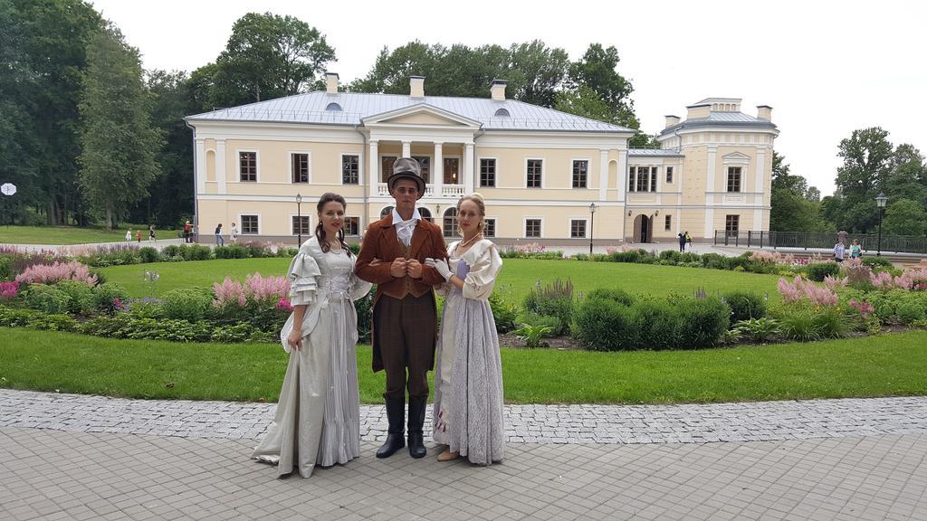 Vilkiskes Vabalyne旅馆 外观 照片